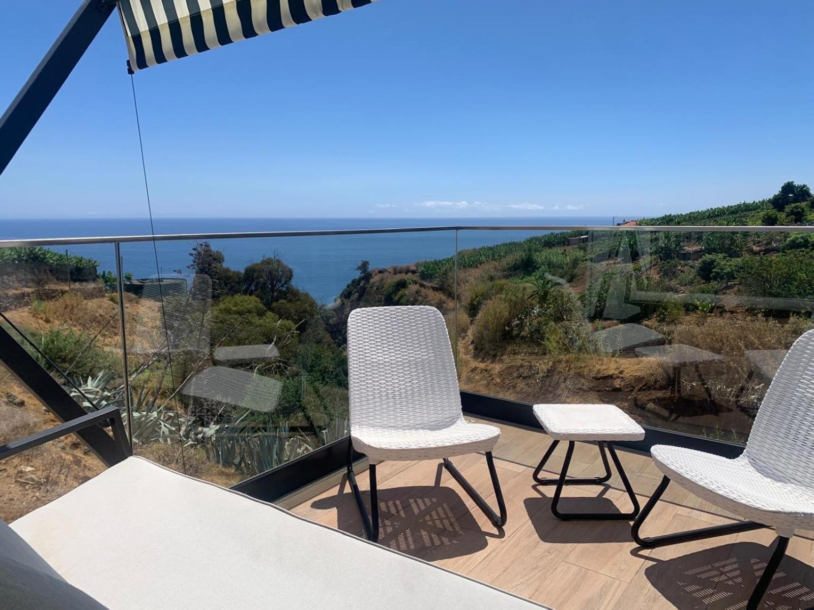 Casa Branca, Beautiful Sea View Apartment Estreito Da Calheta Exterior photo