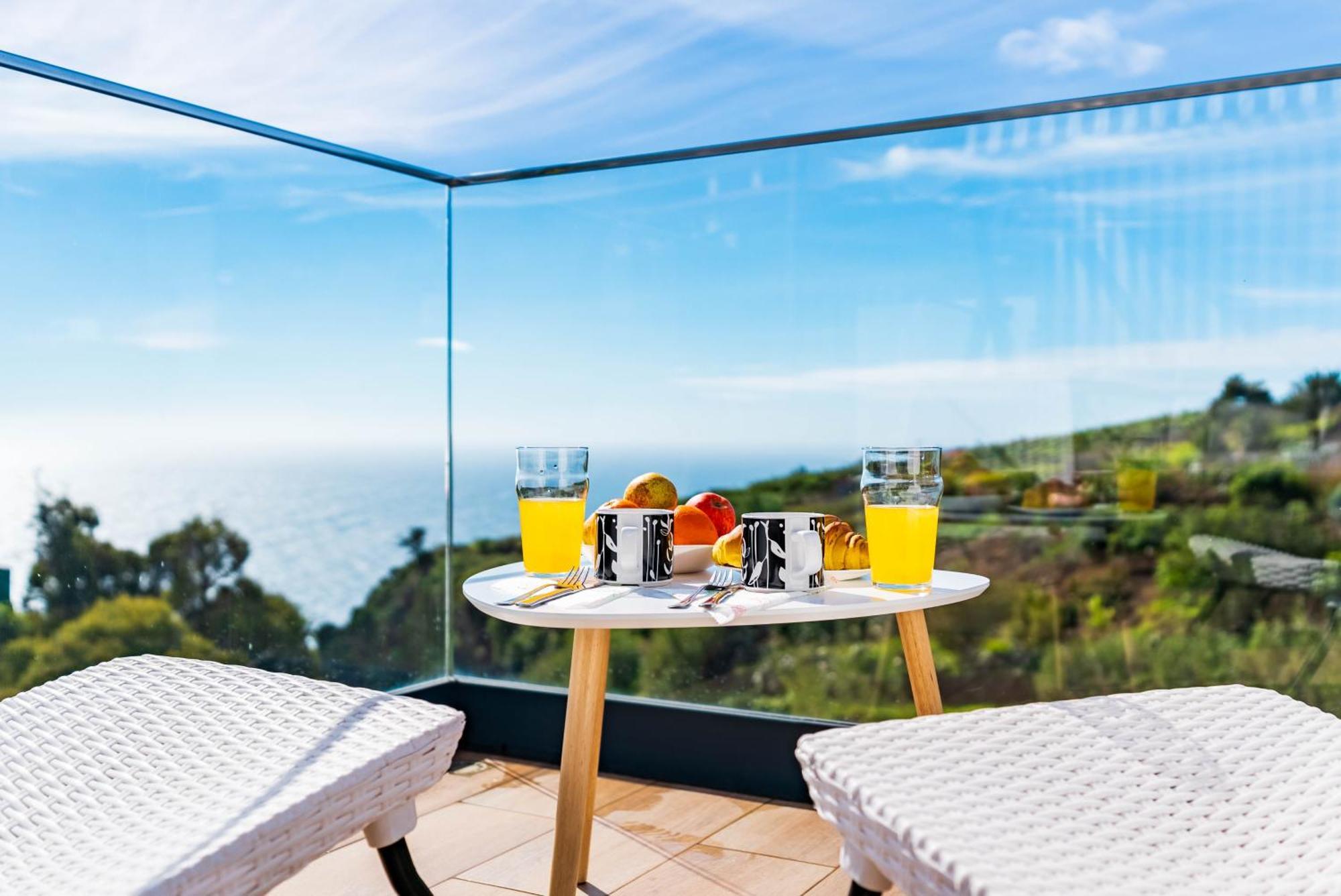 Casa Branca, Beautiful Sea View Apartment Estreito Da Calheta Exterior photo